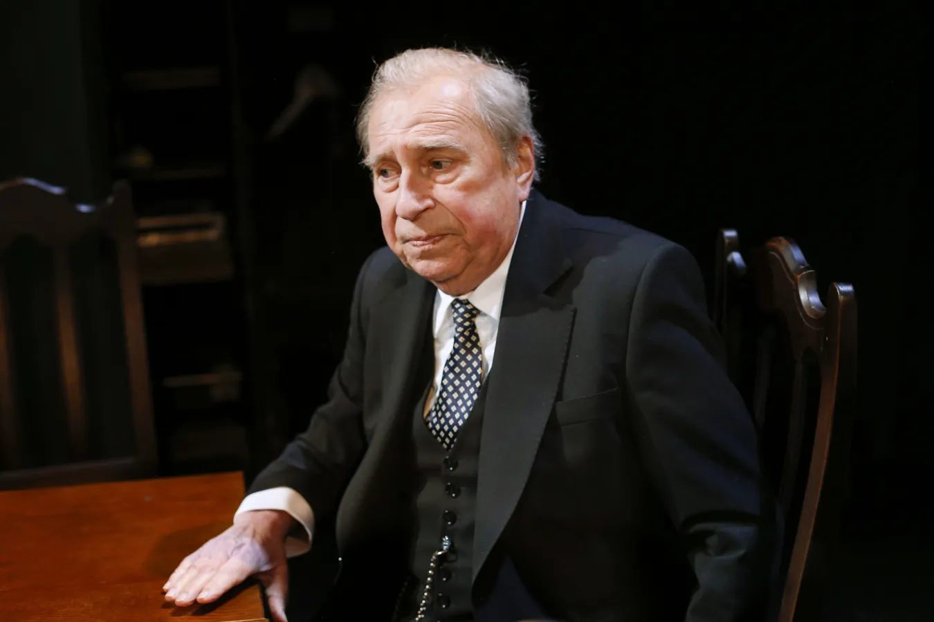 "Geniusz" - ostatnia rola Jerzego Stuhra w Teatrze Polonia. Tak się pożegnał z publicznością