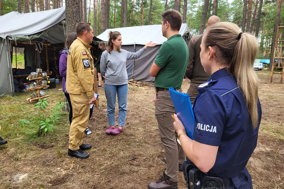 Policja kontroluje obozy harcerskie. A wszystko za sprawą tej akcji