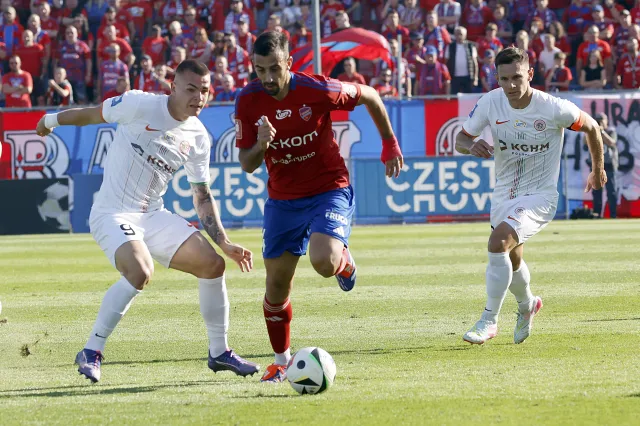 Ekstraklasa. Wielkie strzelanie pod Jasną Górą. Aż sześć goli w meczu Rakowa z Zagłębiem