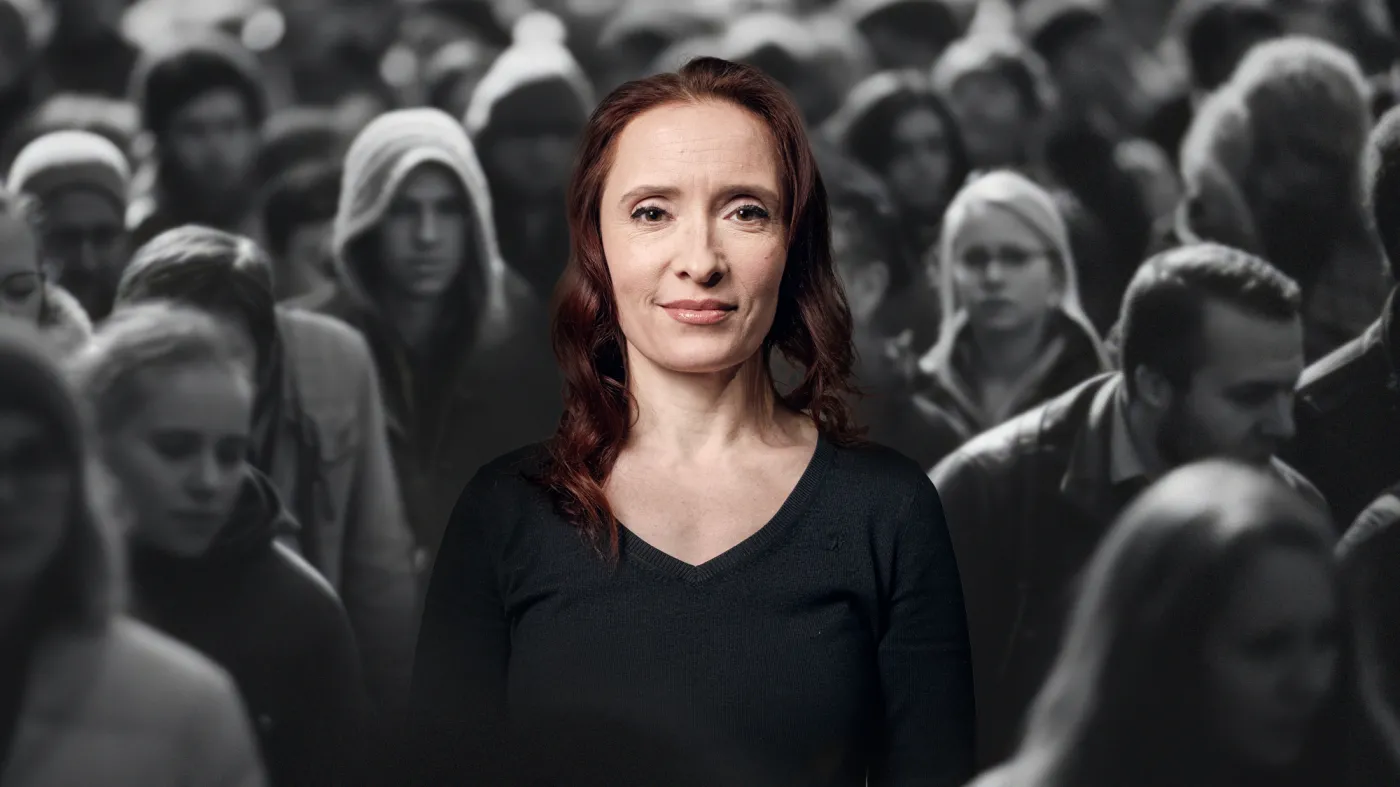 Tetiana Matwiejewa w serialu "Migranci"
