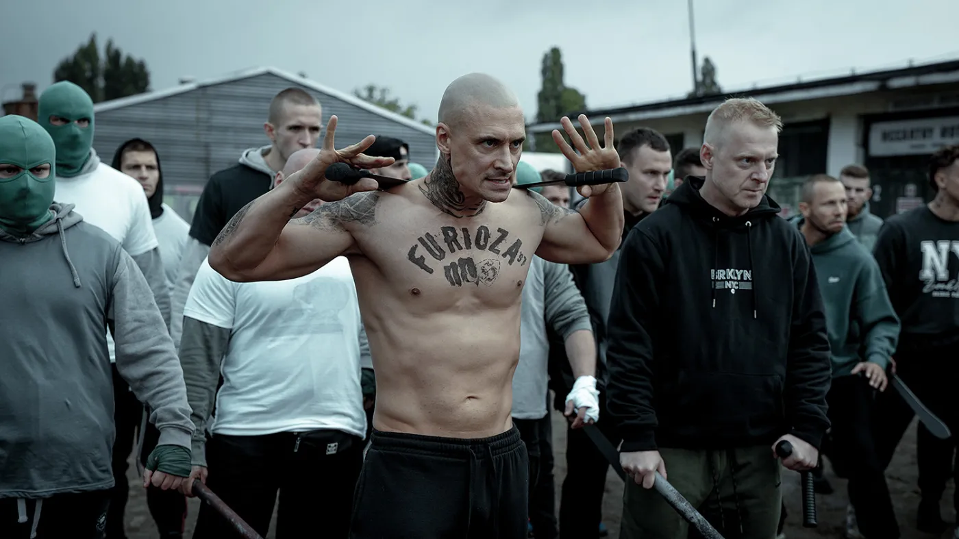Mateusz Damięcki w filmie "Druga Furioza"