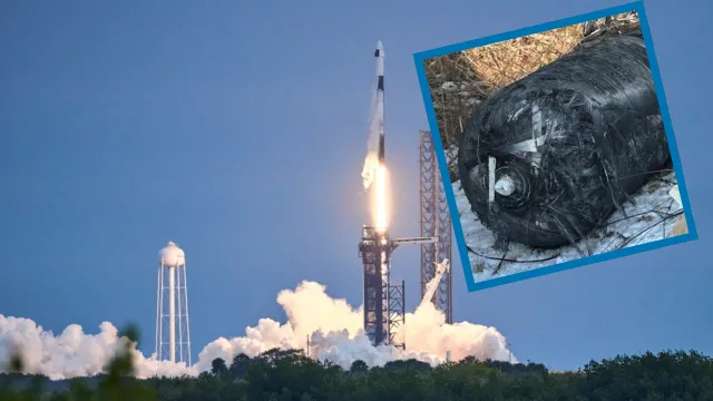 Rakieta FALCON 9 nad terytorium Polski. Jest potwierdzenie