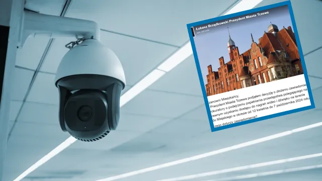 Nielegalna kamera przed gabinetem prezydenta. Jest zgłoszenie do prokuratury