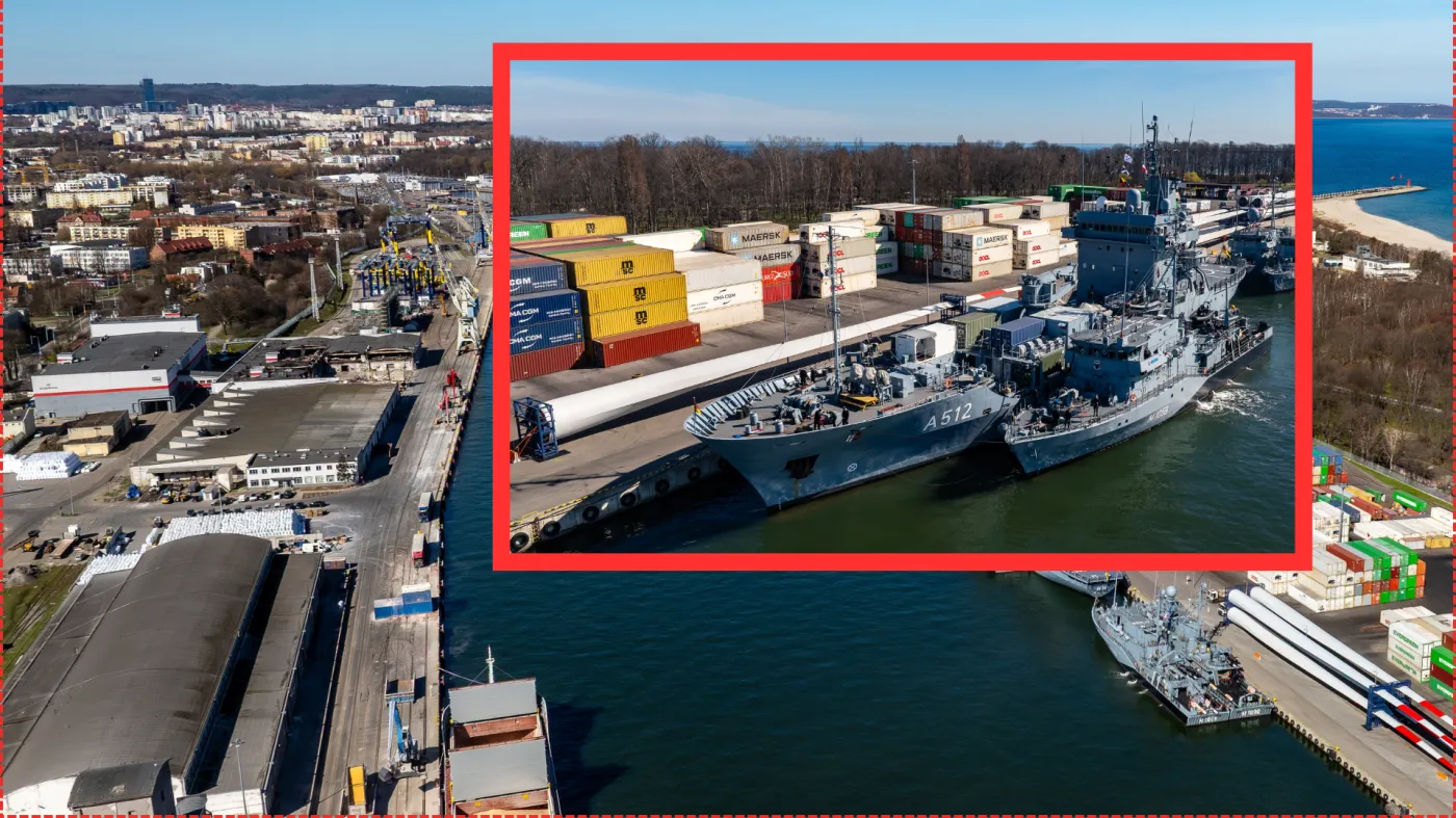 11 okrętów wojennych wpłynęło do portu w Gdańsku. Początek misji NATO. Jakie jednostki?