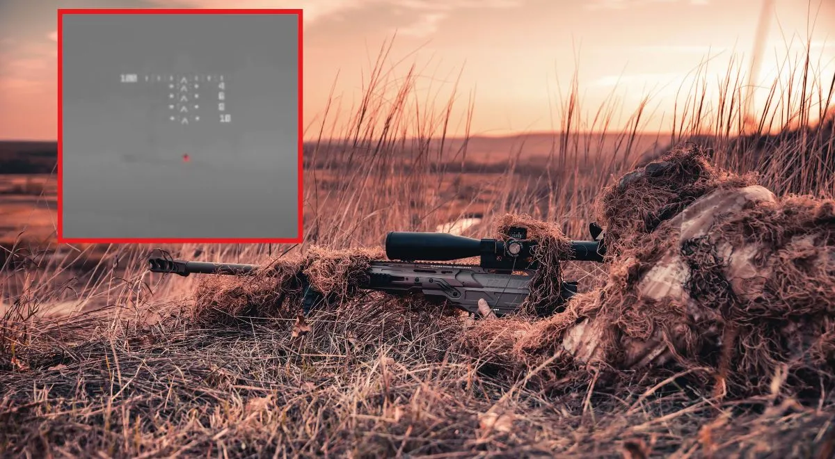 Trafił kierowcę wozu pancernego z ponad 1,5 km! Niebywały wyczyn ukraińskiego snajpera