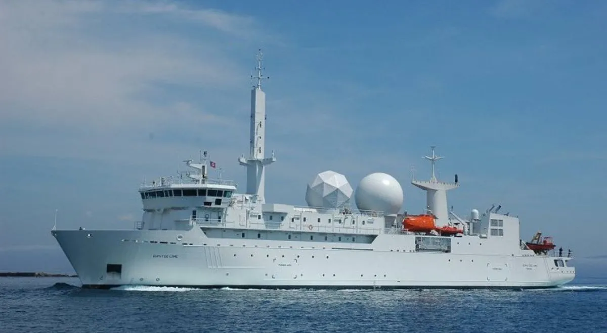 Tajemniczy francuski okręt wpłynął na Bałtyk. Jego misja ma jeden cel