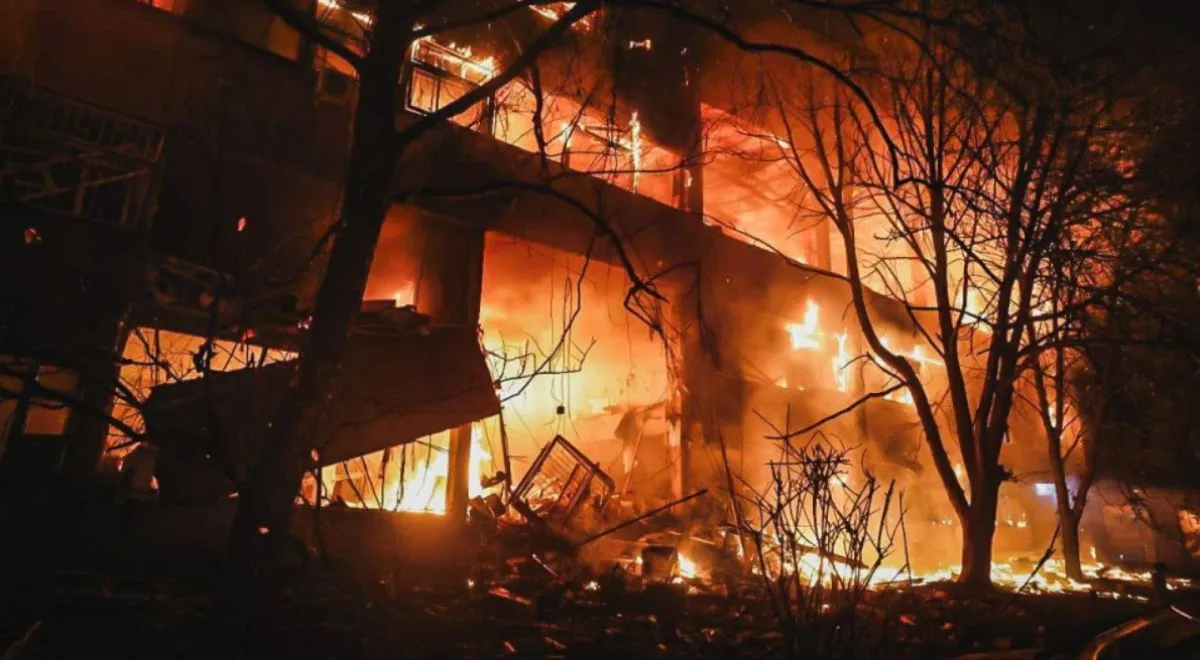 Piekielna noc terroru w Charkowie! Są zabici i dziesiątki rannych