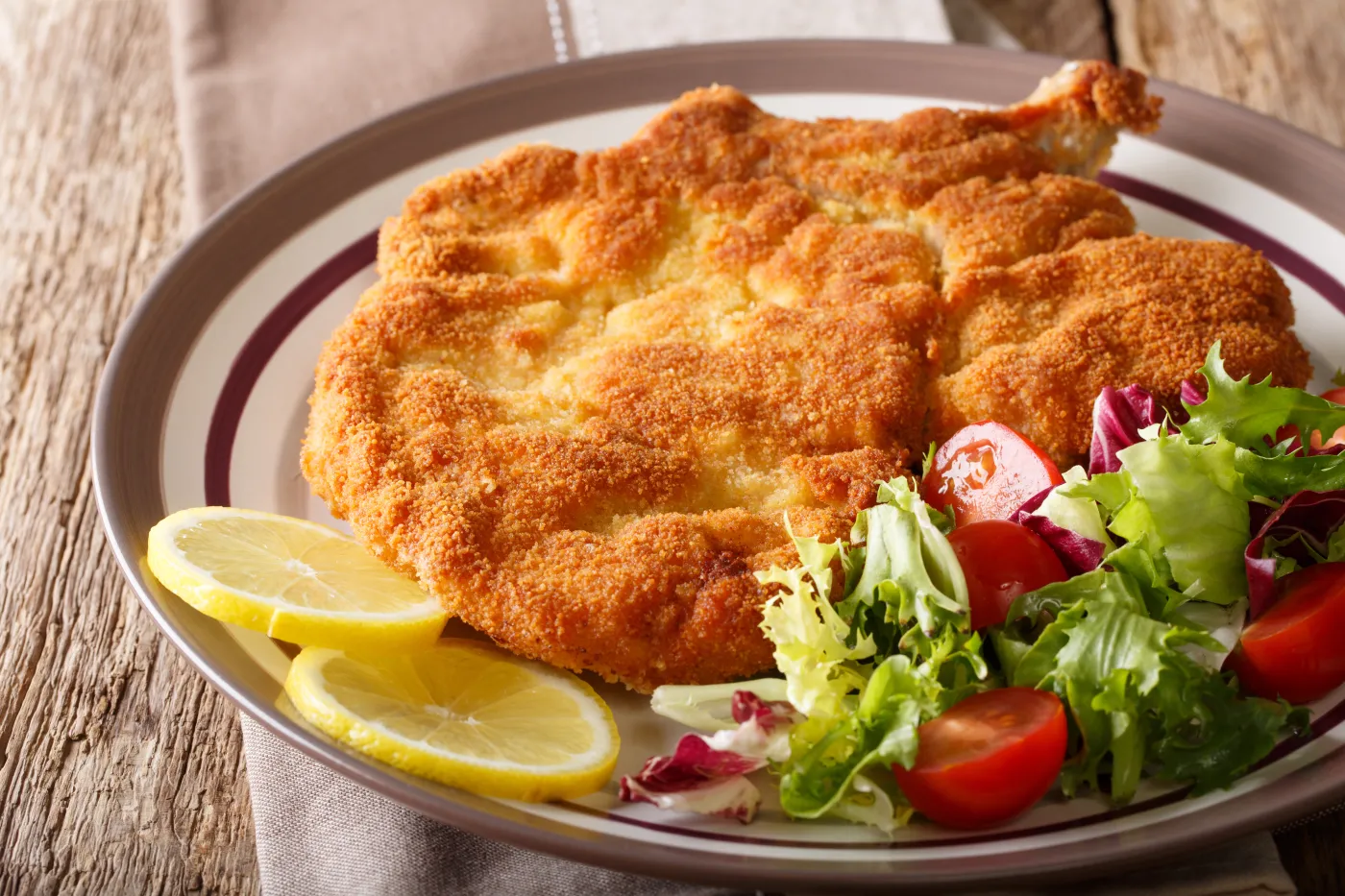 Kotlet po mediolańsku zachwyca smakiem