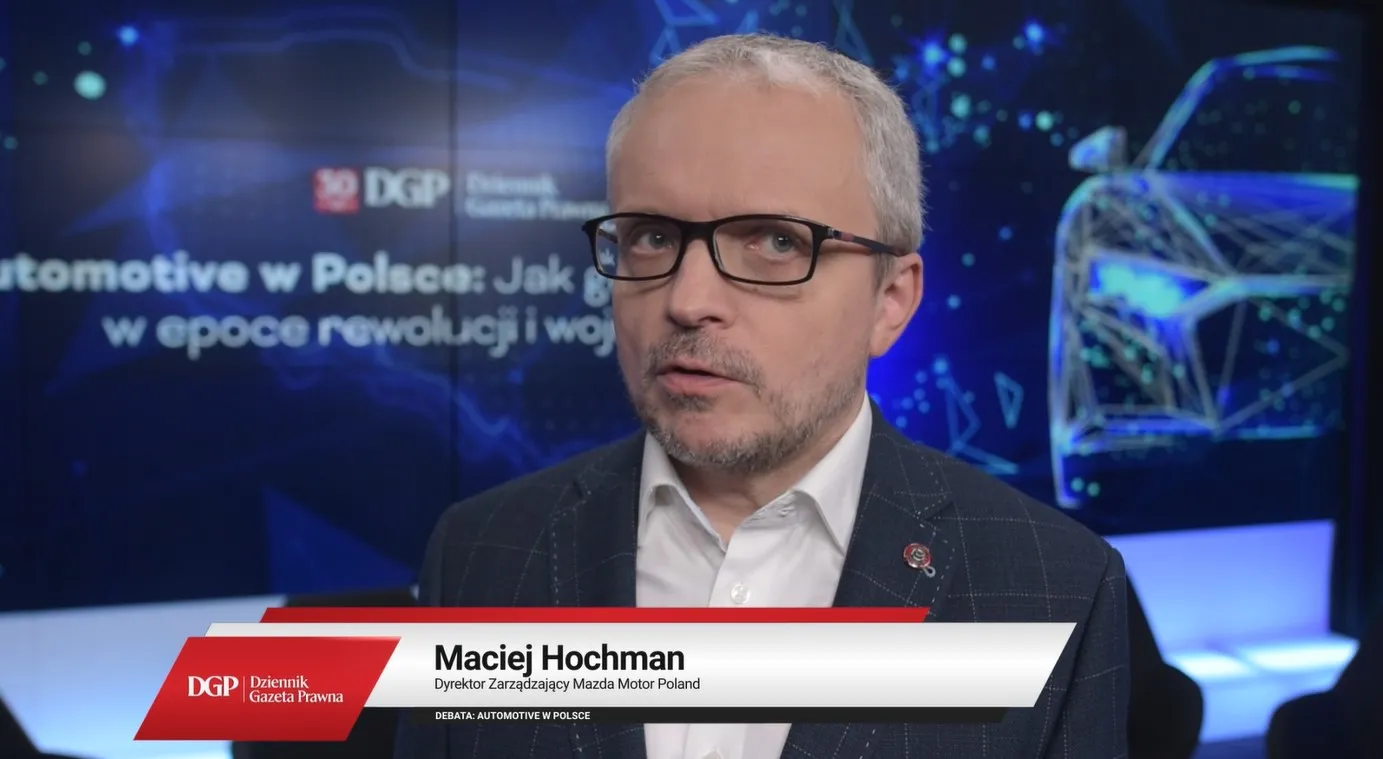 Maciej Hochman, Mazda: Potrzebujemy dobrych działań pozwalających nam zmierzać w kierunku zeroemisyjności