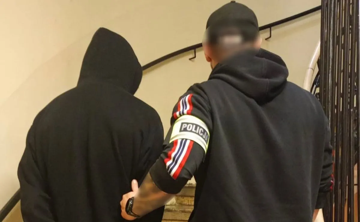 Kat królika Marcysia w rękach policji