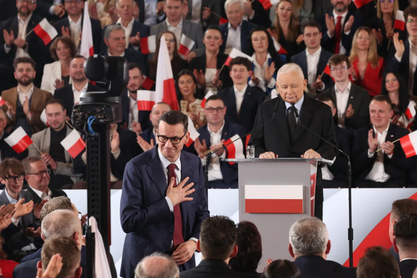 Mateusz Morawiecki i Jarosław Kaczyński