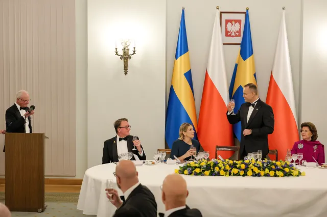 Uczta króla Szwecji i Karola Nawrockiego. Kucharz prezydenta zdradził pewien szczegół