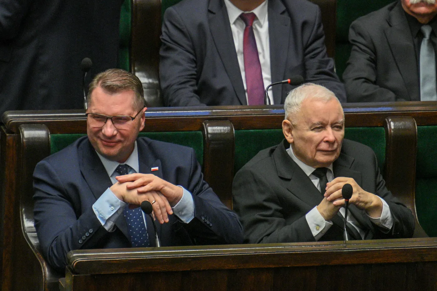 Przemysław Czarnek i Jarosław Kaczyński