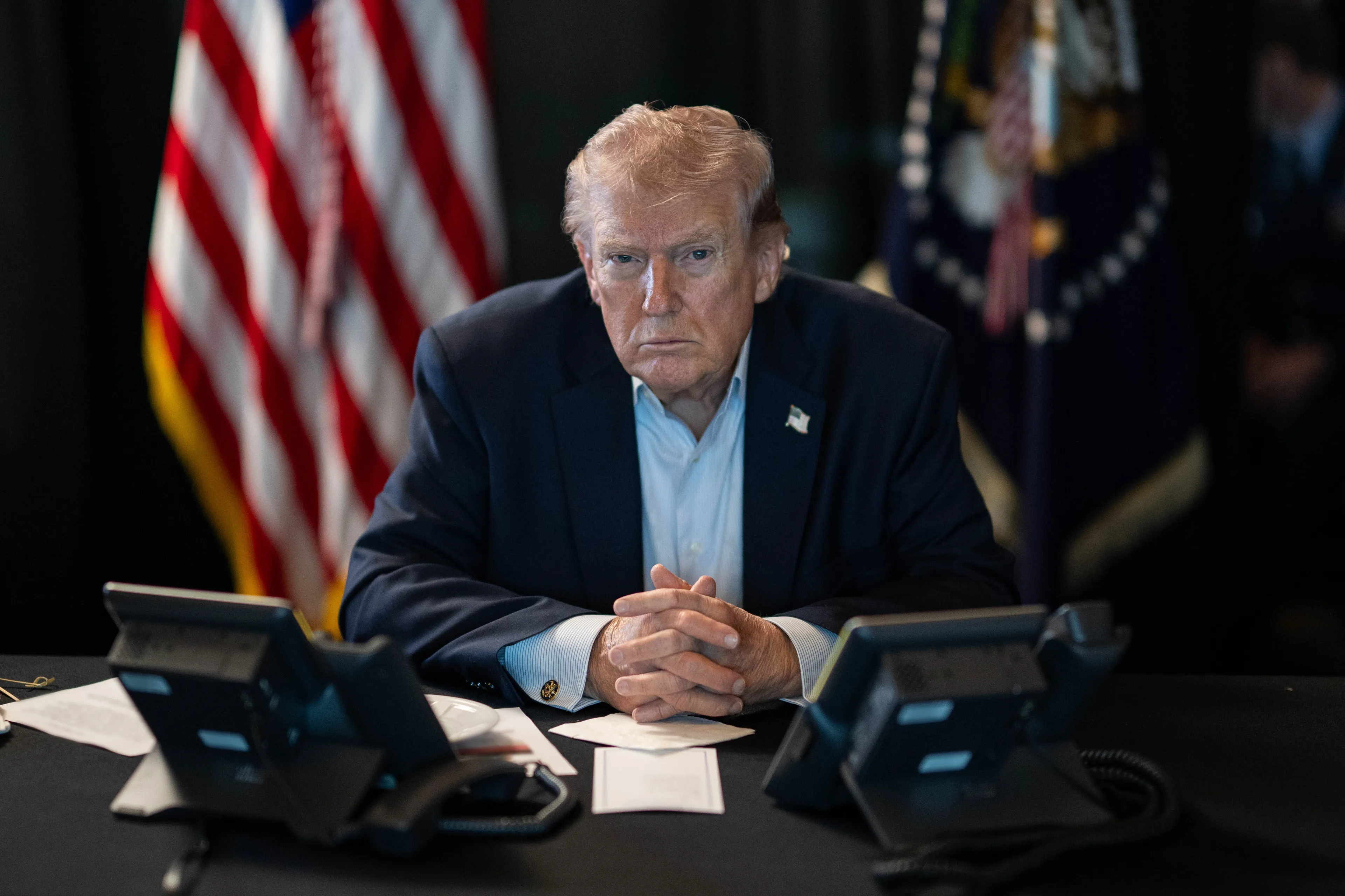 Trump rozważa "decydujące" uderzenie. Pilna narada w Białym Domu