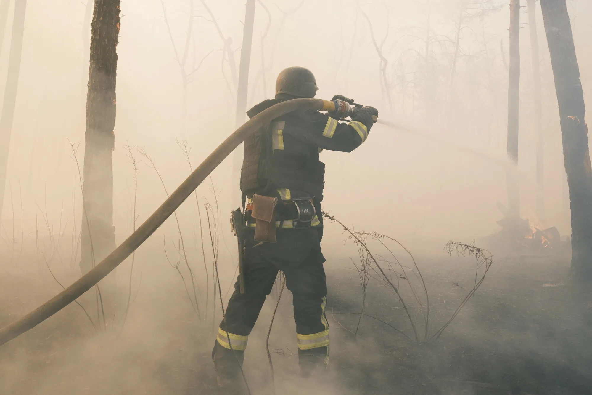 Ogromny pożar w strefie wokół Czarnobyla. Płonie ponad 1100 hektarów lasów