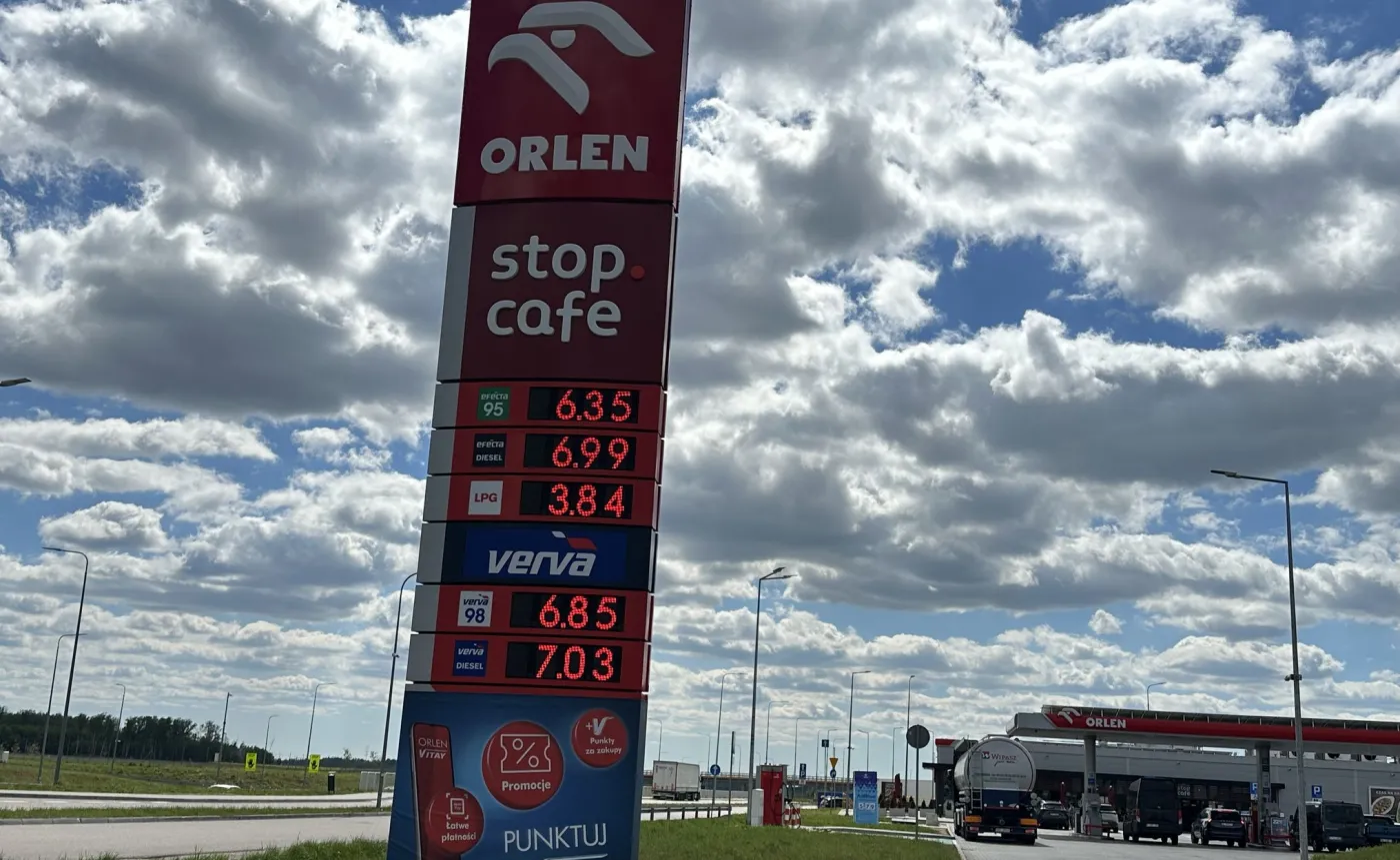 Stacja paliw Orlen - ceny z 11 maja 2026