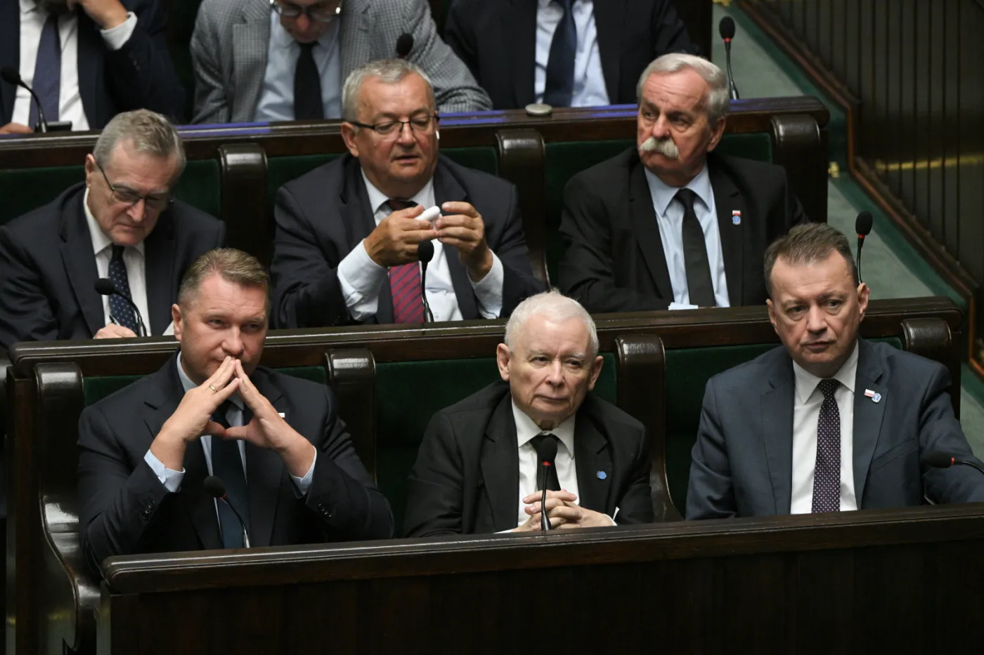 Jarosław Kaczyński, Mariusz Błaszczak, Przemysław Czarnek