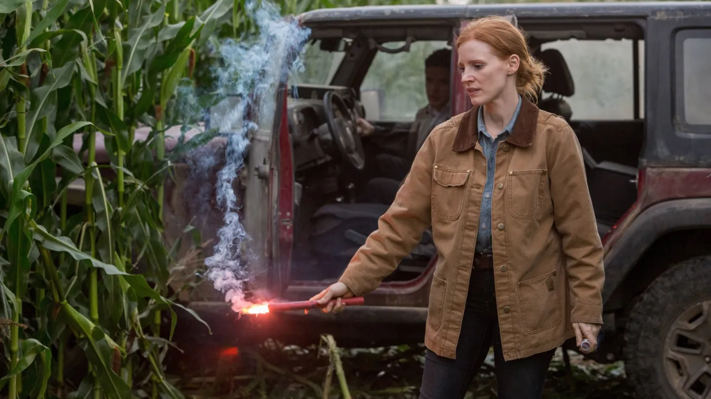 Jessica Chastain w filmie "Interstellar"