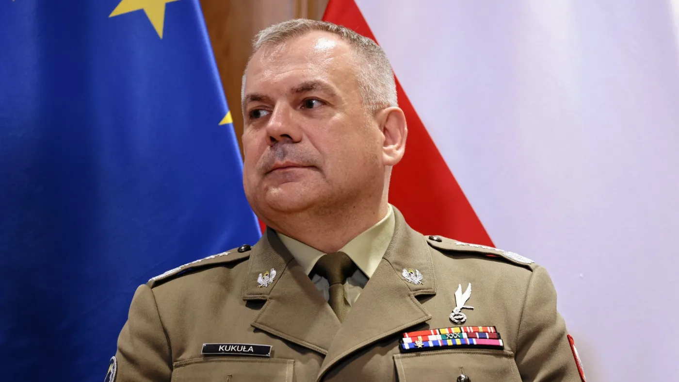 Szef Sztabu Generalnego Wiesław Kukuła