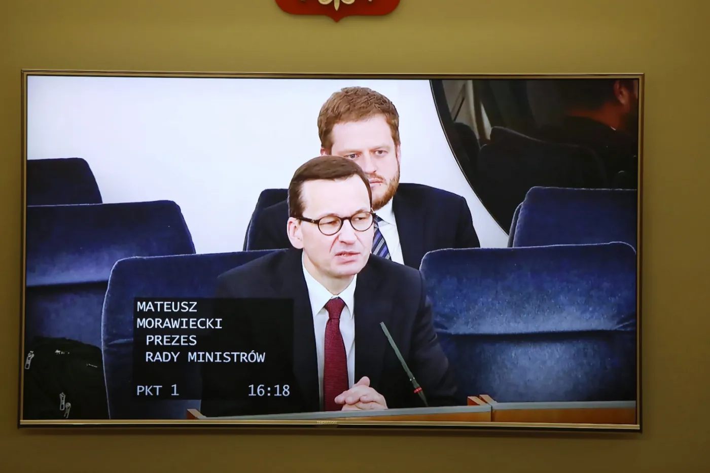 Morawiecki w Senacie: Stoimy wobec wyzwań, wobec których nasi poprzednicy nie stawali