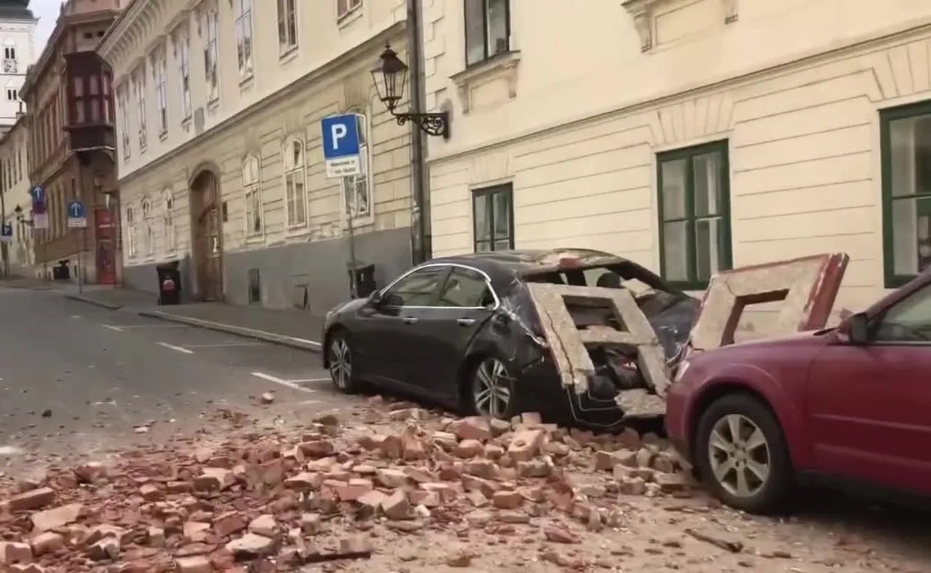 Najsilniejsze trzęsienie ziemi od 140 lat w Zagrzebiu. Duda pisze do prezydenta Chorwacji [WIDEO]