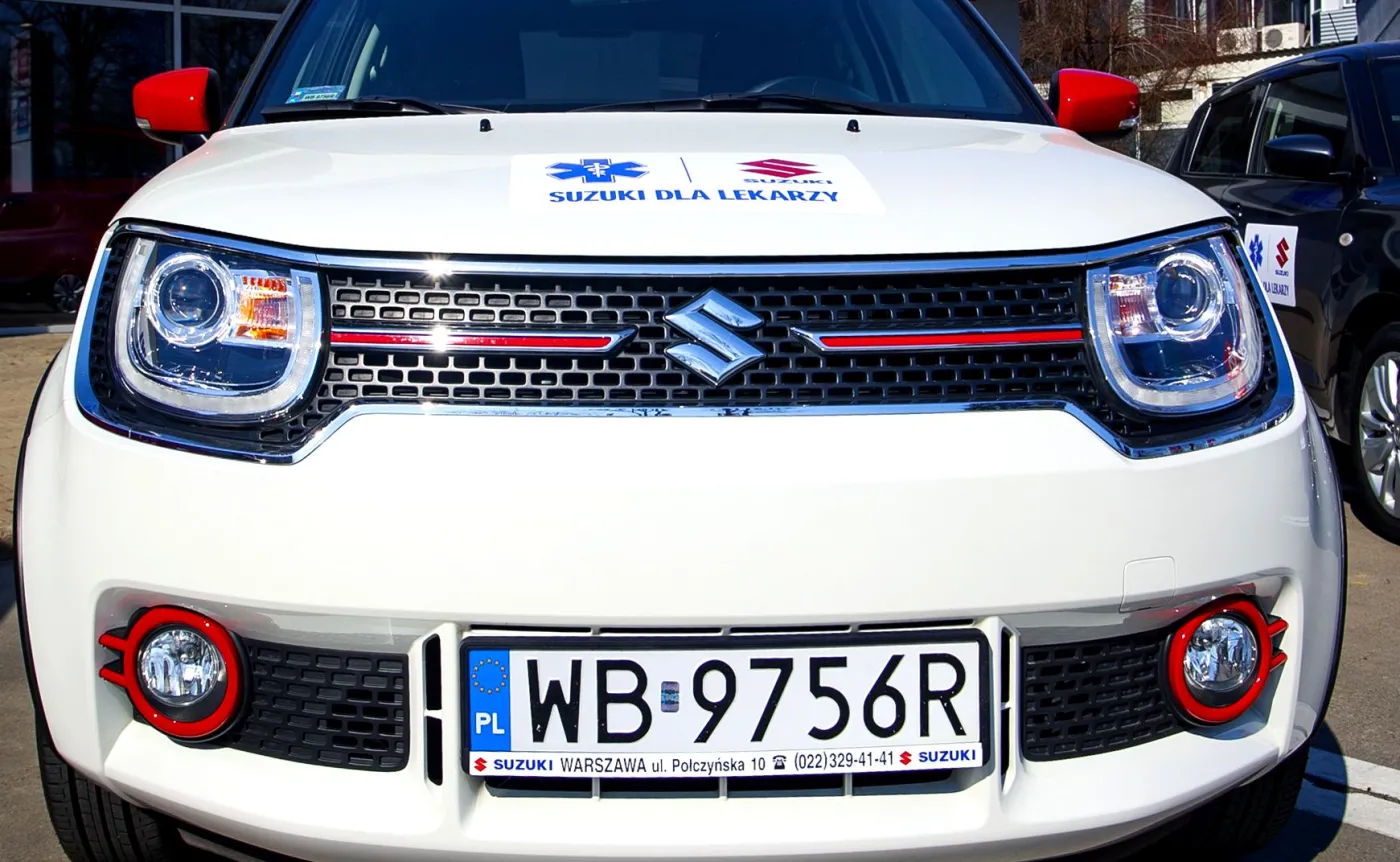 Suzuki pomaga lekarzom w Polsce. "Aby bezpiecznie do domu wracali"