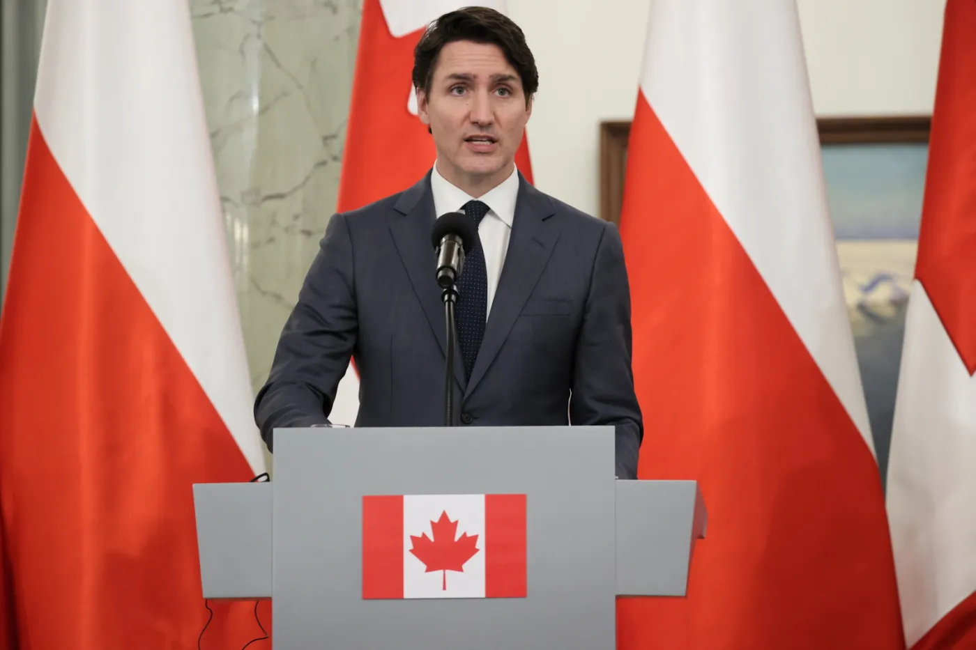Trudeau: Kanada podwaja środki na pomoc humanitarną dla Ukrainy. Chętnie przyjmiemy uchodźców