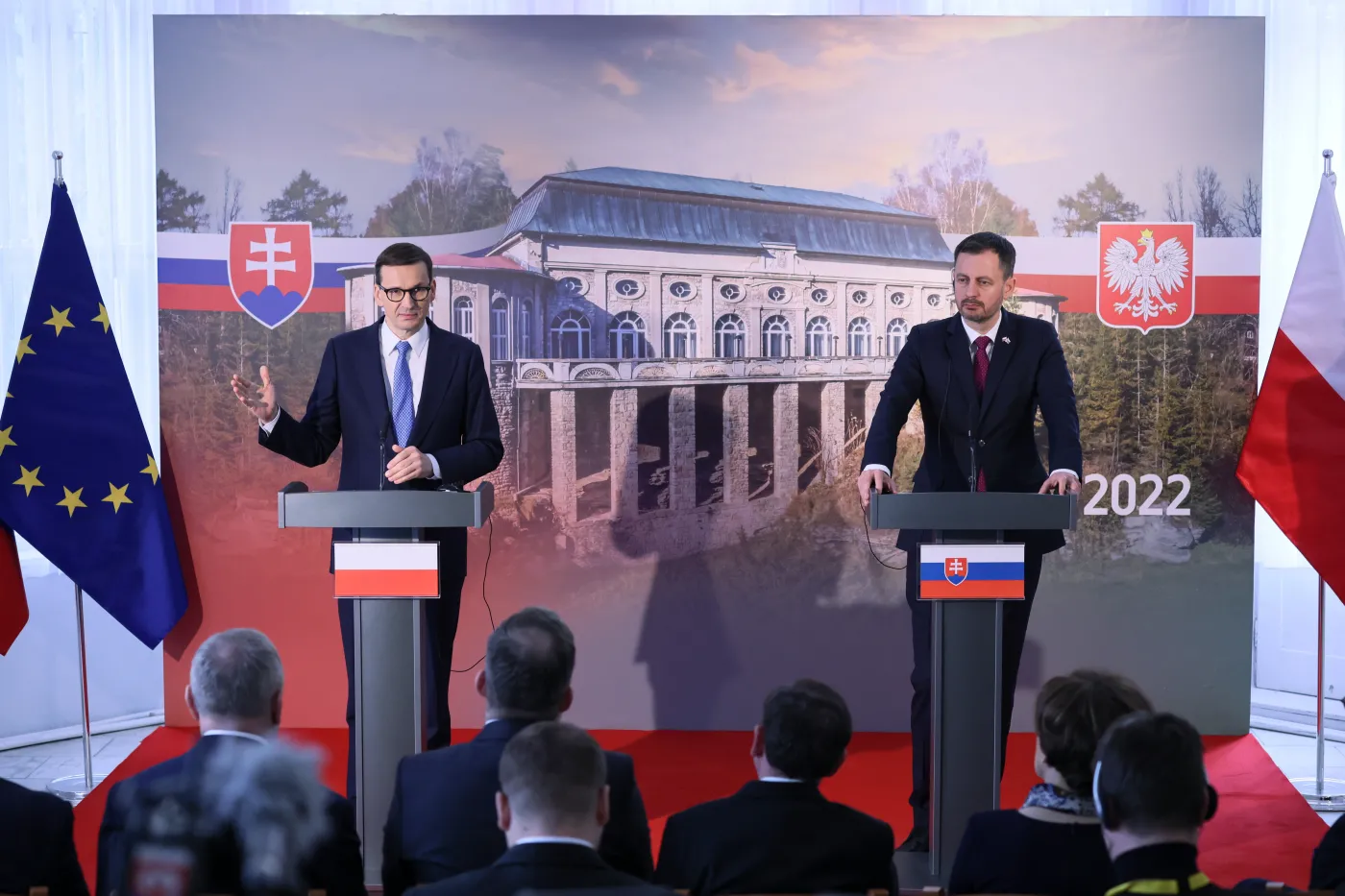 Premier: Połączenia komunikacyjne stworzą lepszy krwiobieg gospodarczy między Polską a Słowacją