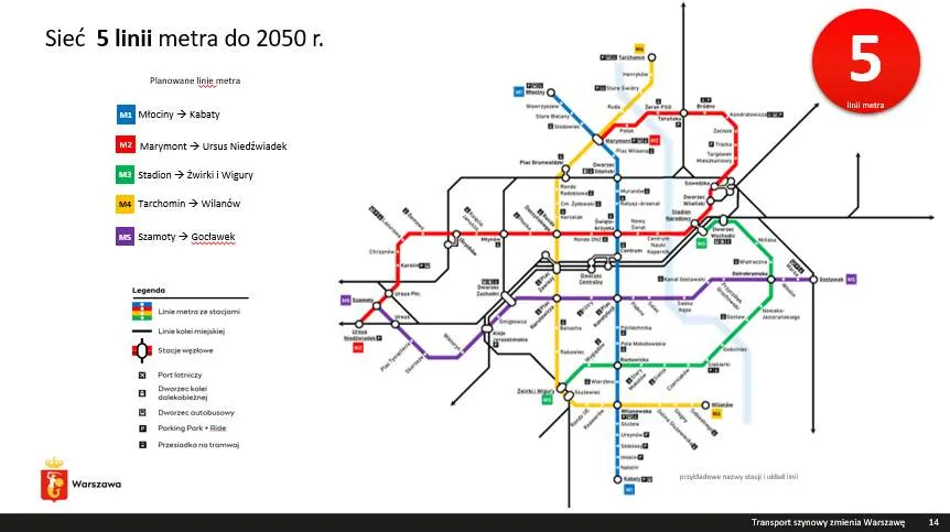 Prezydent Trzaskowski podpisał umowę na projekt 3 linii metra. Połączy Stadion Narodowy z Gocławiem