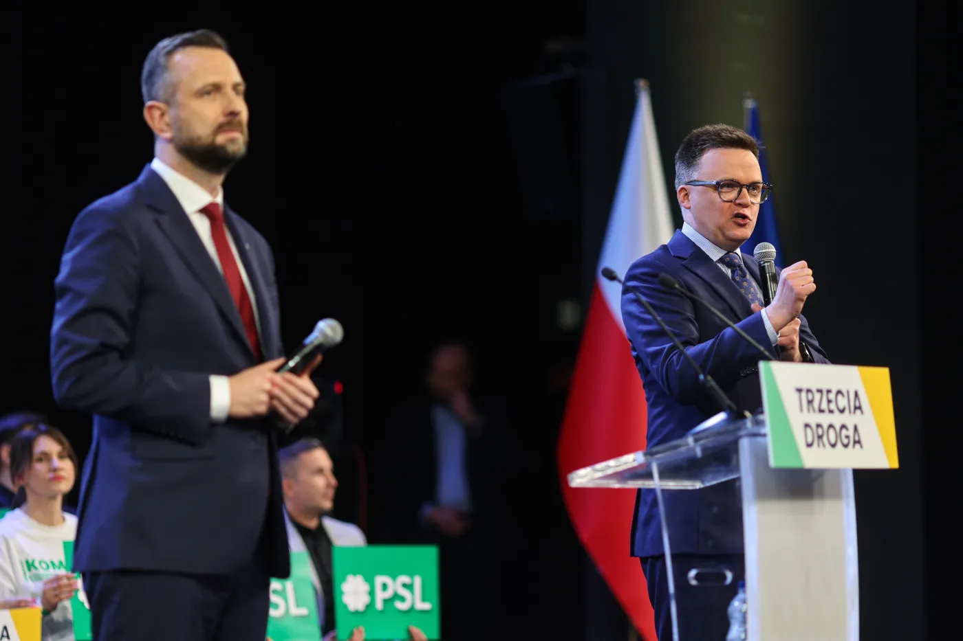 Z Trzecią Drogą na pokładzie: Hołownia i Kosiniak-Kamysz obiecują zmiany infrastrukturalne