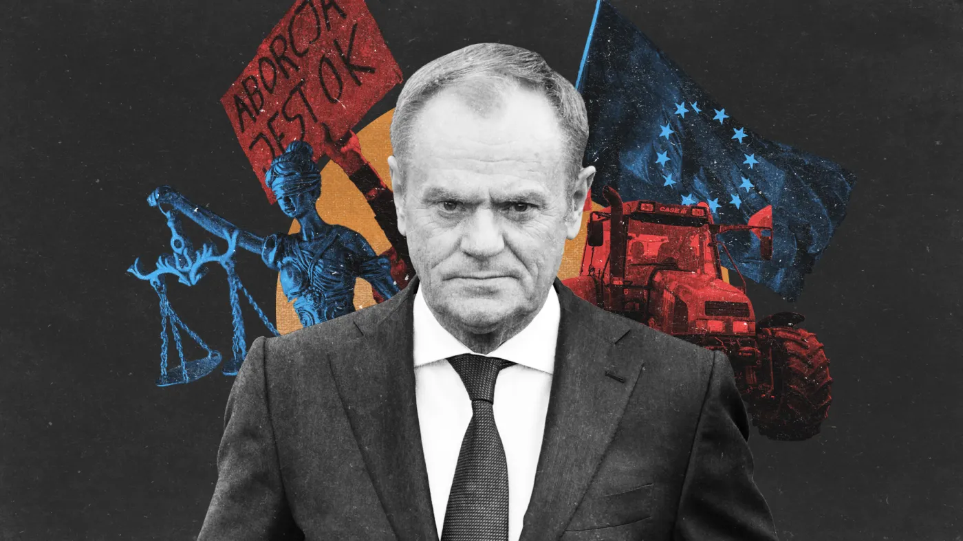 Sondaż - 100 konkretów w 100 dni - Donald Tusk