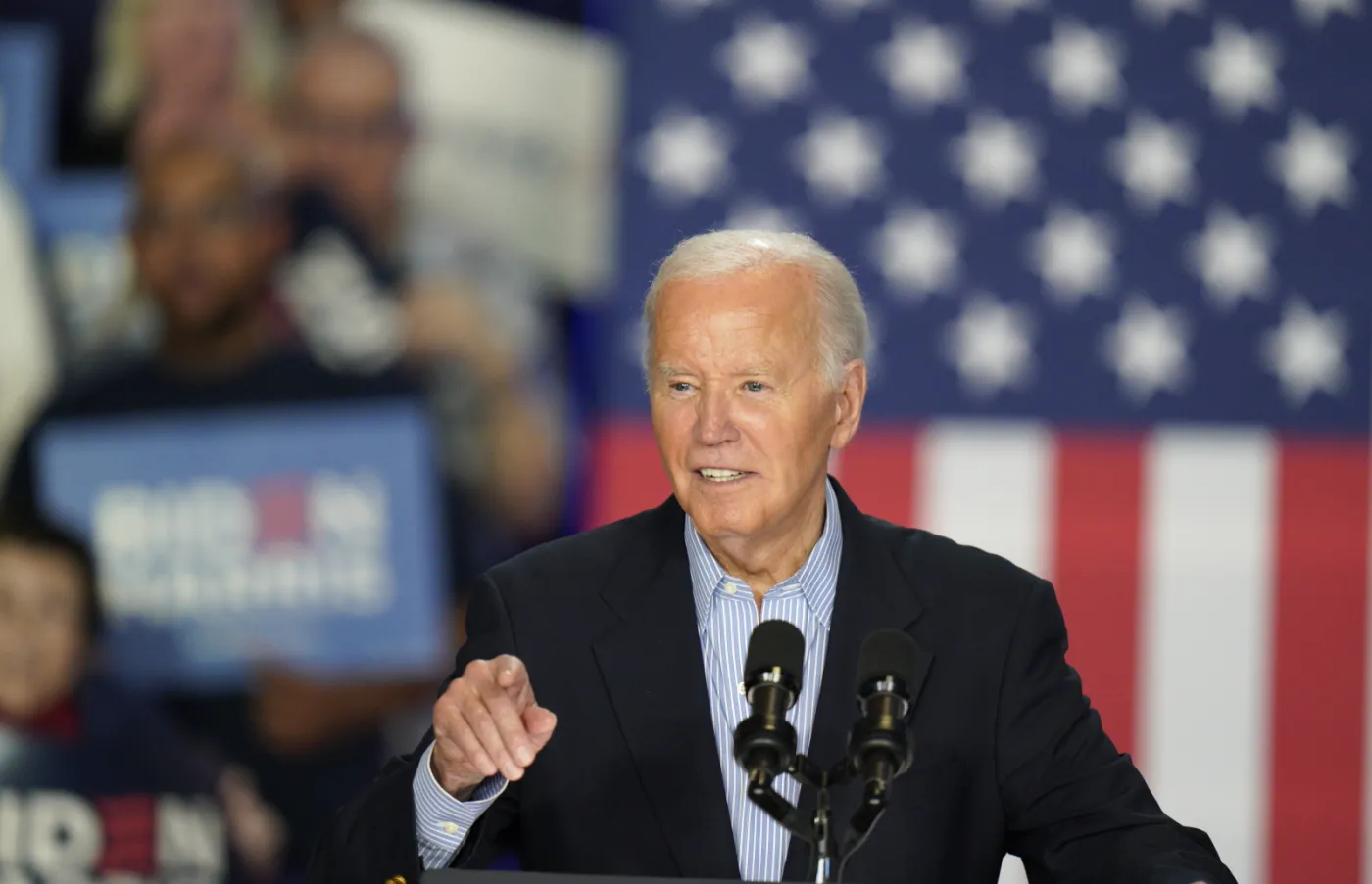 Biden: Ustąpiłbym tylko wtedy, gdyby Bóg zszedł i powiedział, że nie wygram