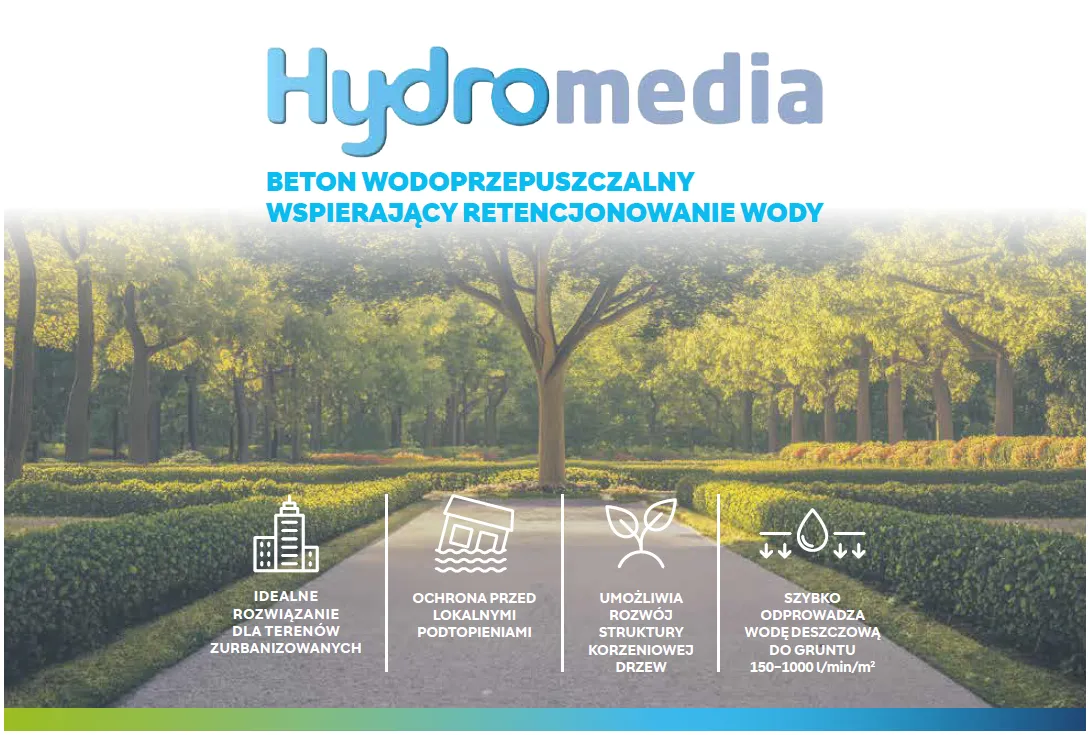 Hydromedia – sposób na betonozę