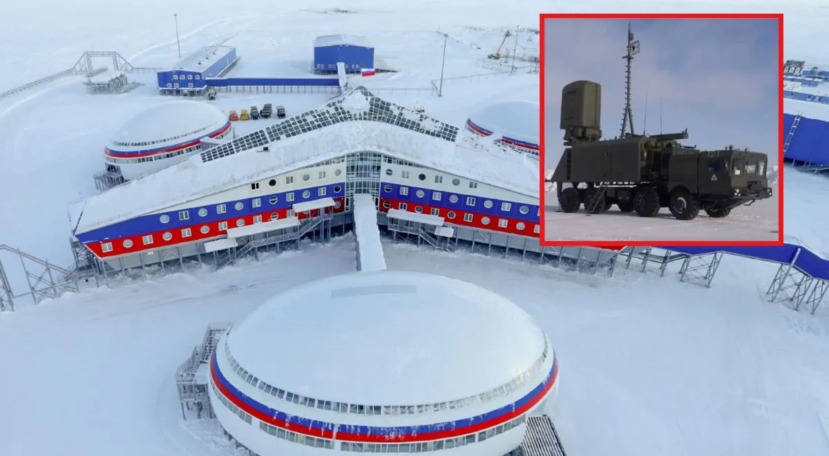 Rosja umacnia swój arktyczny bastion. Na nagraniu widać nową broń