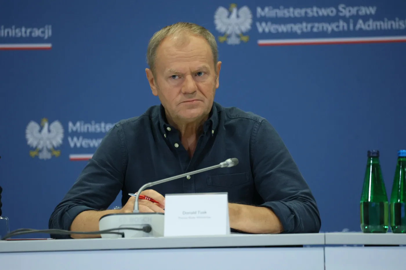 Posiedzenie sztabu kryzysowego. Tusk: musimy być gotowi na każdy scenariusz