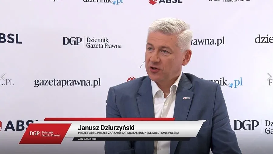 Janusz Dziurzyński, Prezes ABSL -Bezpieczeństwo jest kluczowe dla dalszego rozwoju.
