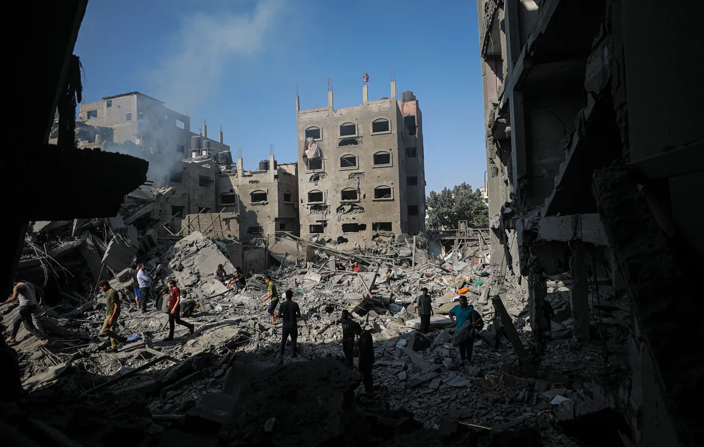 Kolejny atak sił izraelskich na obóz dla uchodźców w Strefie Gazy. MZ: Zginęło "kilkadziesiąt osób"