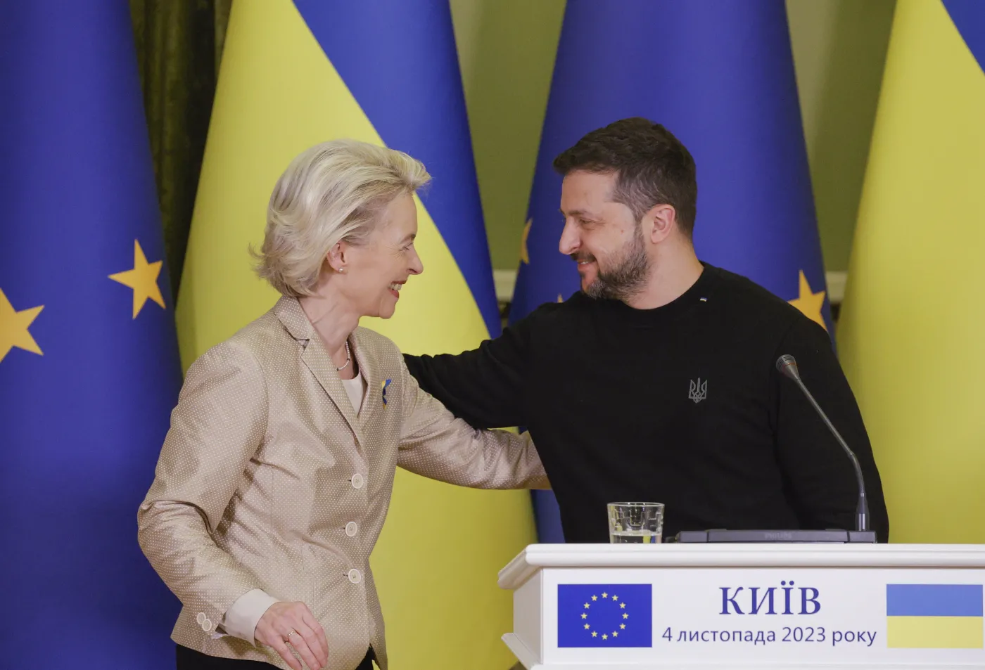 Ursula von der Leyen: Kijów poczynił ogromne postępy na drodze do członkostwa w UE