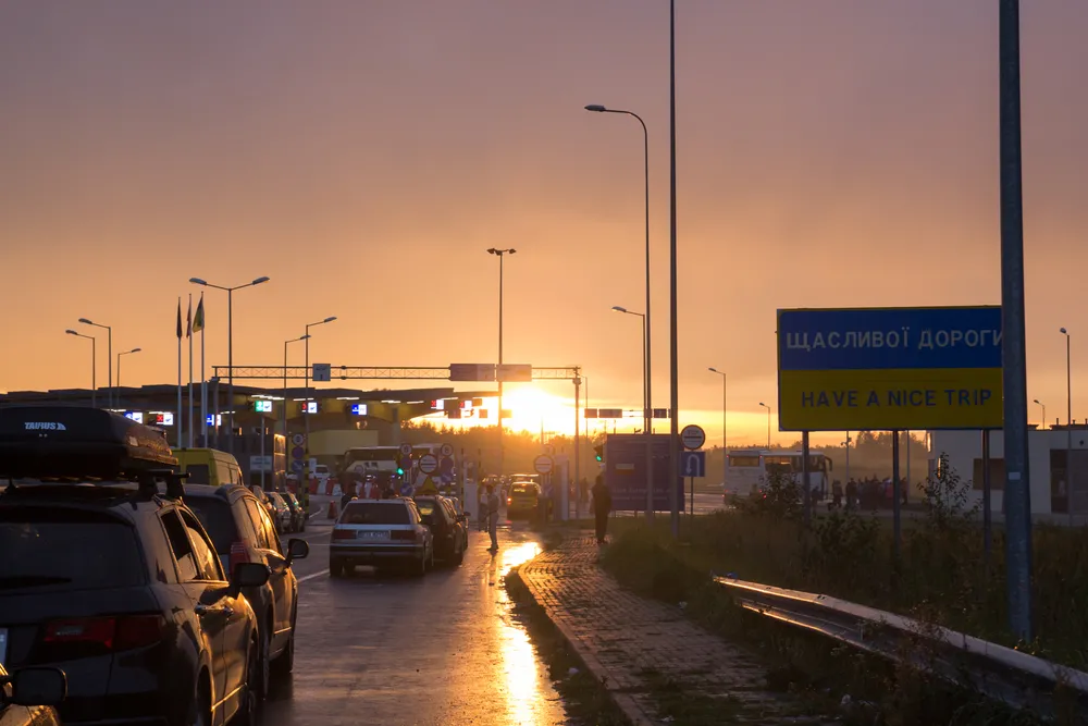 Przewoźnicy na przejściu granicznym z Ukrainą. Do polskiego protestu przyłączają się Słowacy