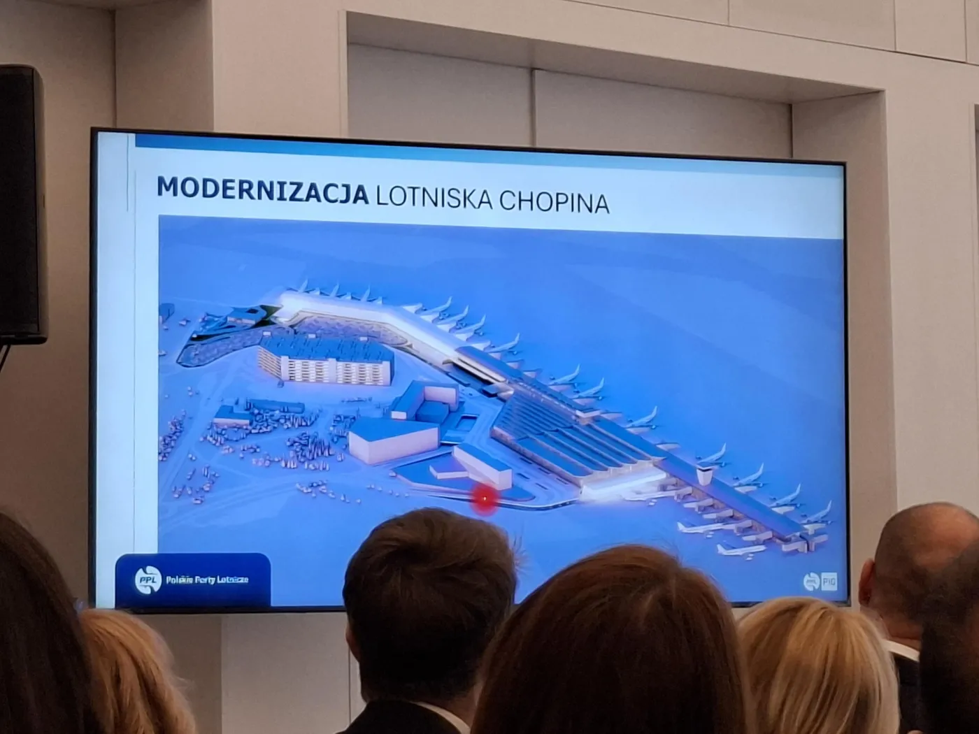 Wizualizacja rozbudowy lotniska Chopina
