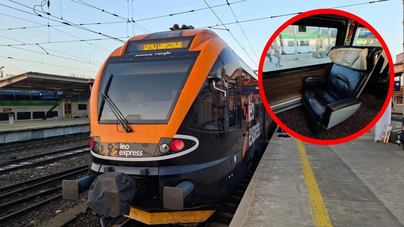 Pierwszy kurs Leo Express Warszawa Kraków