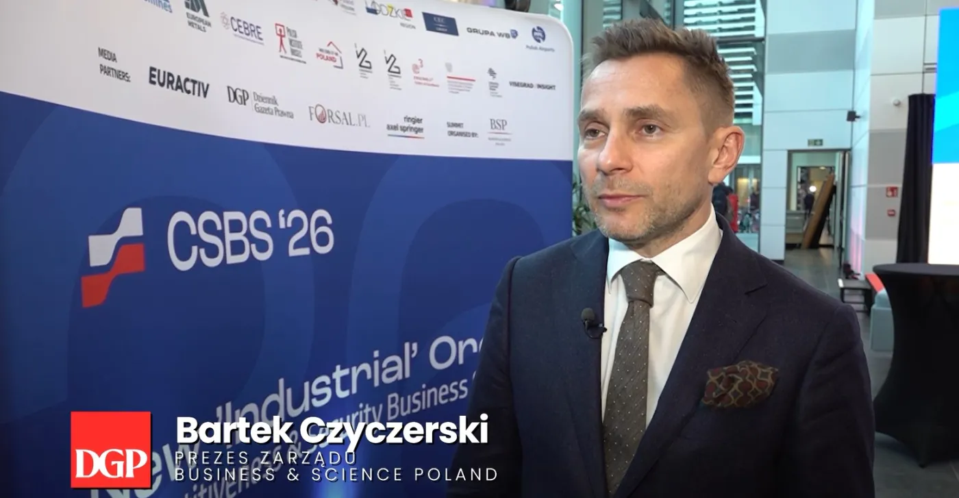 Bartek Czyczerski, prezes BSP: Potrzebne jest świeże spojrzenie na transformację. CSBS to idealne forum dyskusji na ten temat