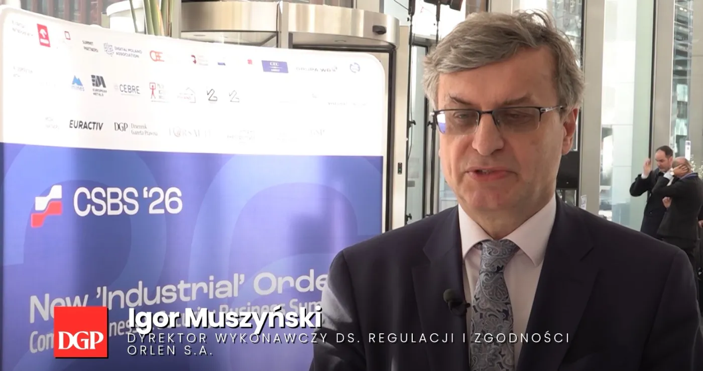 Igor Muszyński, Orlen S.A.: Wyzwania regulacyjne i koszty dekarbonizacji rzutują na ceny energii w Polsce
