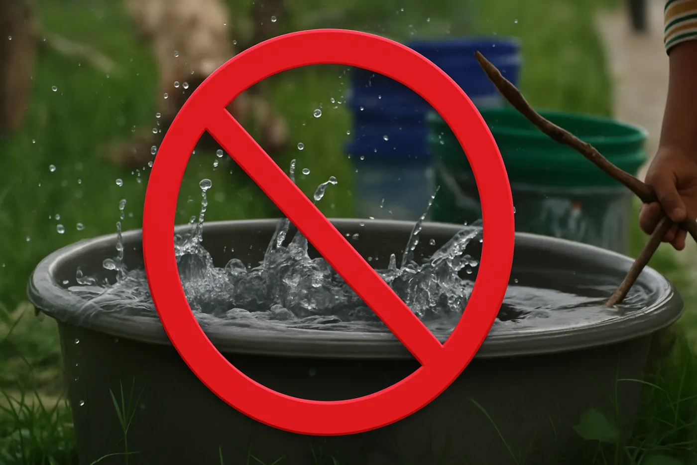 Afera w sprawie deszczówki. Masowe kontrole, tajemniczy dym i 10 000. zł kary lub więzienie za niewinną rynnę