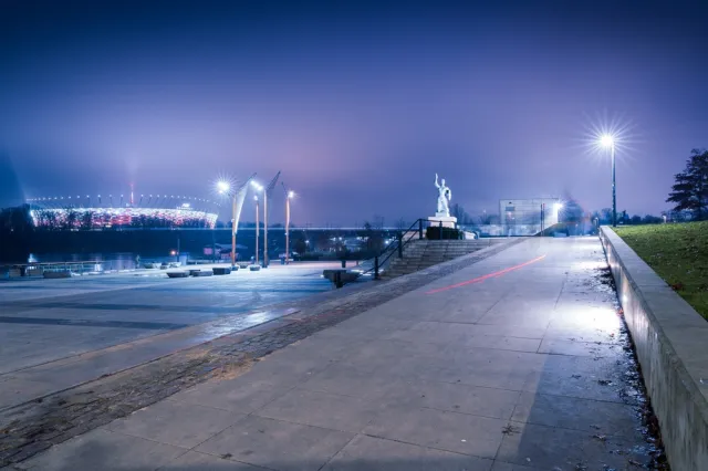 Aktywiści z Ostatniego Pokolenia zablokowali Wisłostradę