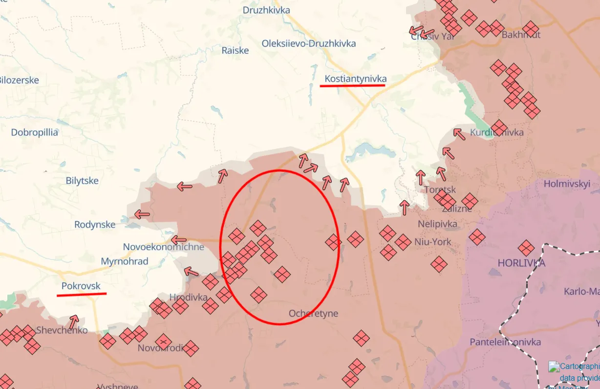 Ukraińska armia w kotle! Pokrowsk coraz bliżej upadku