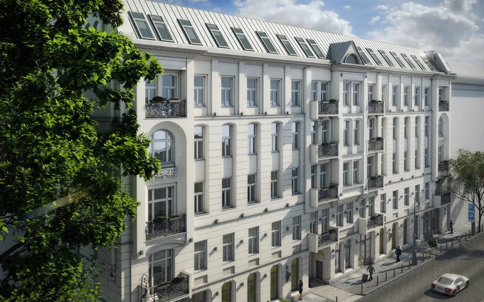 Luksus przenosi się do starych kamienic