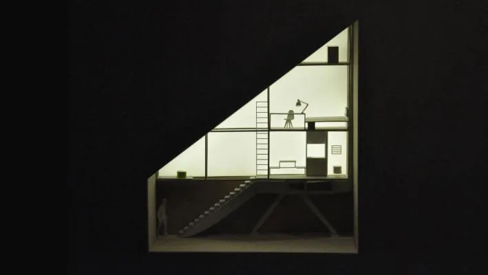 Najwęższy dom świata w Warszawie: ruszył montaż konstrukcji (zdjęcia)