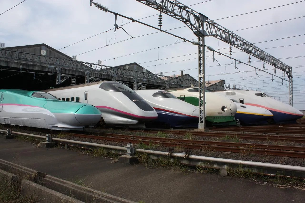Shinkansen niejedno ma imię. Zobacz zdjęcia najszybszych pociągów Japonii