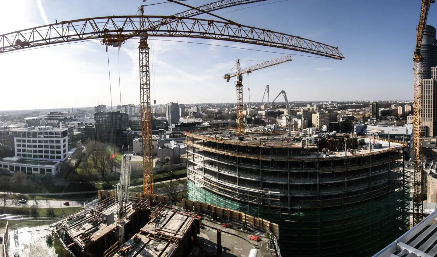 Biurowiec C ma już 14 pięter